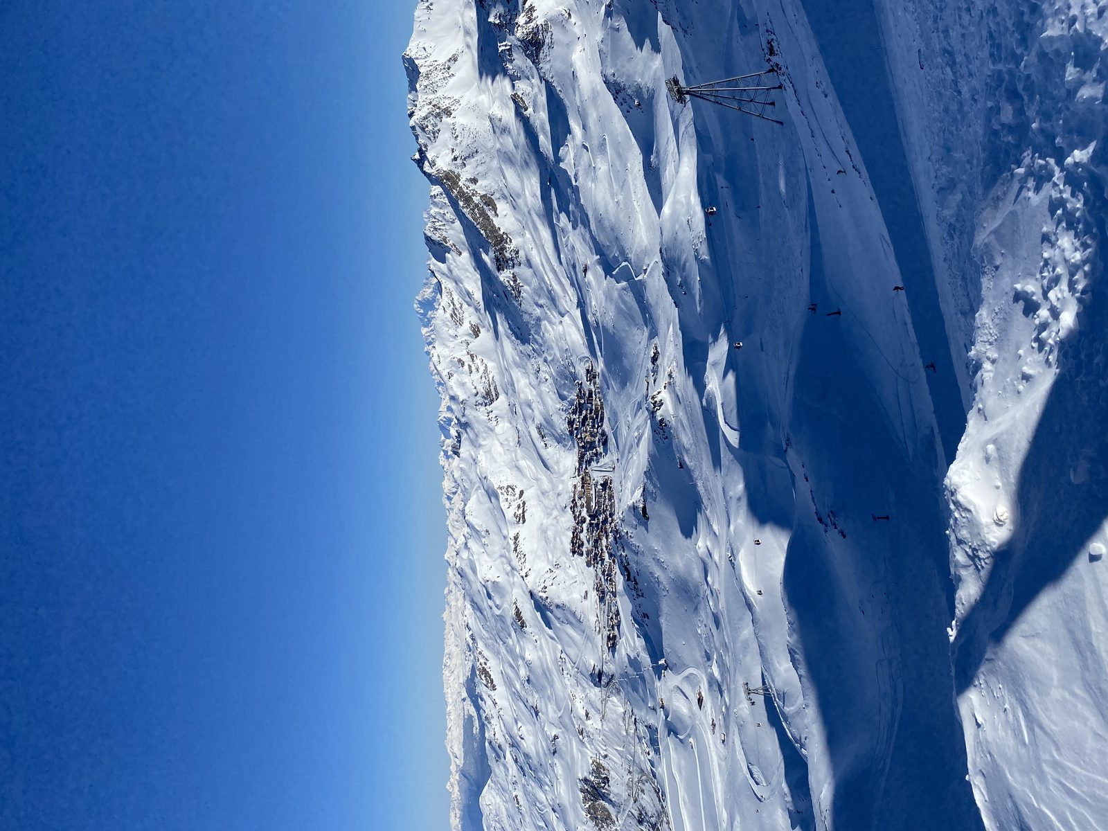 Vue sur la station de Val Thorens